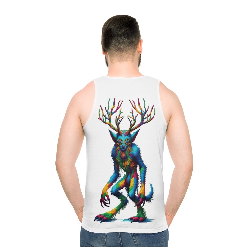 Embroidered Wendigo Unisex Tank Top