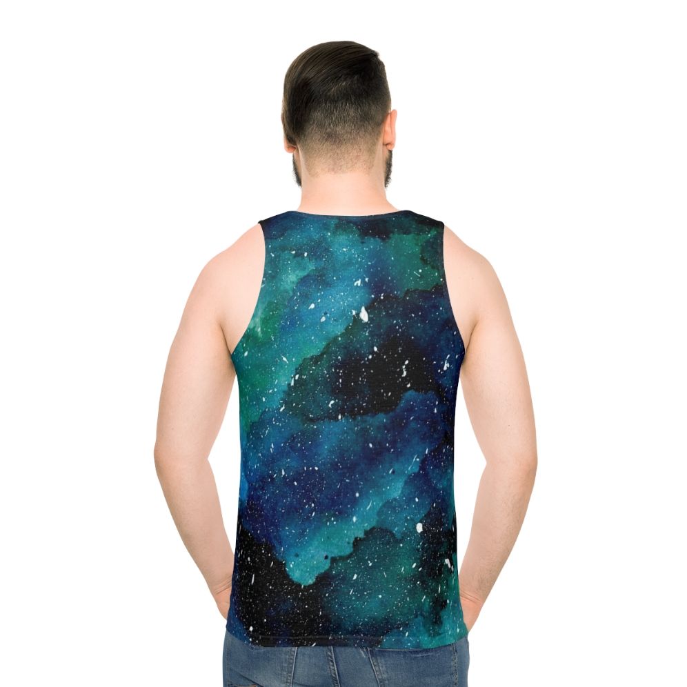 Emerald Galaxy Unisex Tank Top