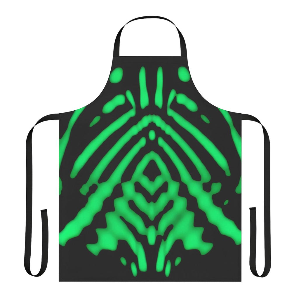 Emerald-Inspired Decorative Apron