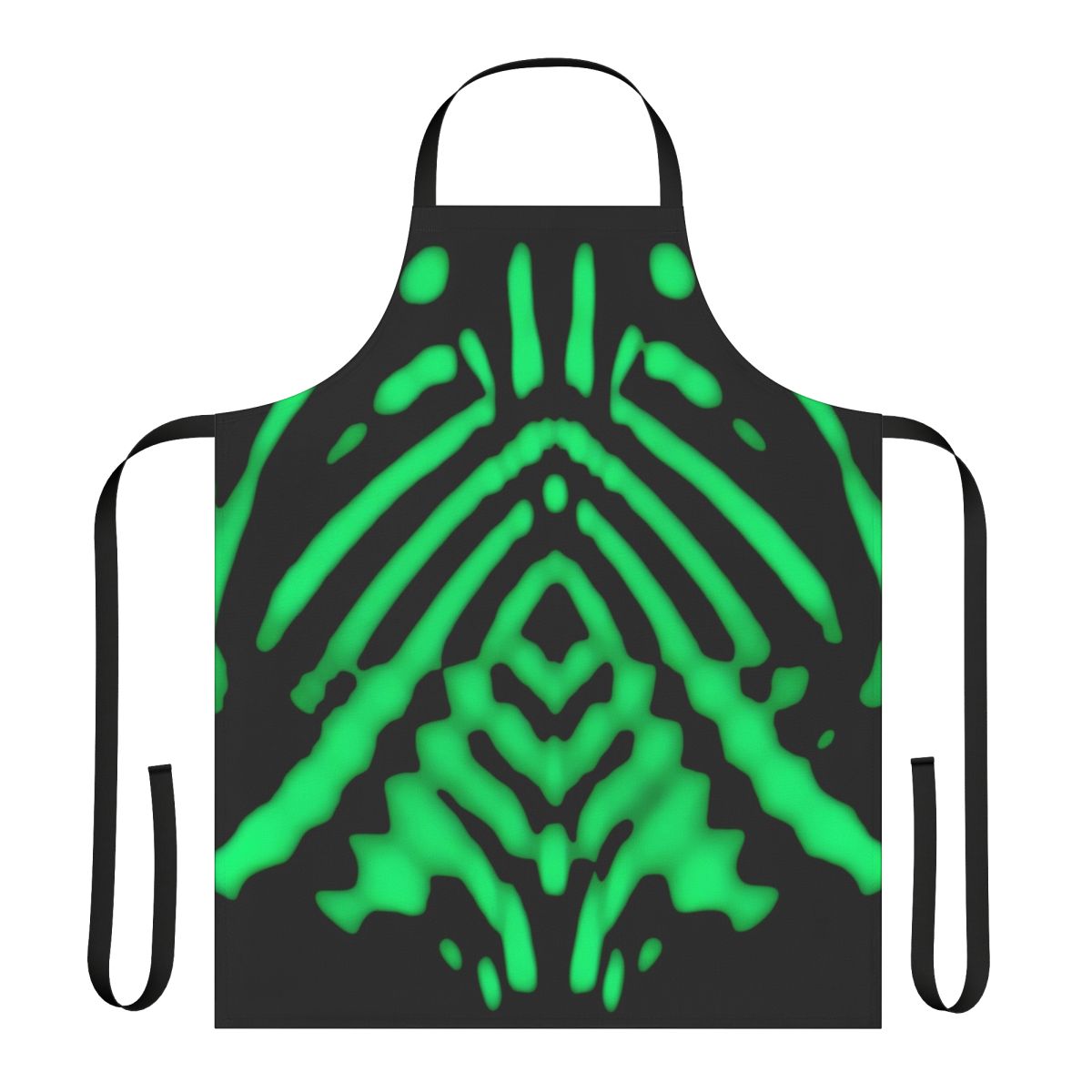 Emerald-Inspired Decorative Apron
