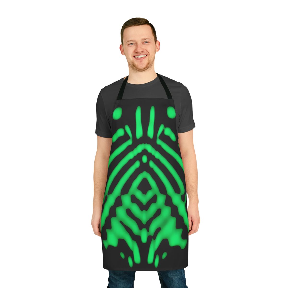 Emerald-Inspired Decorative Apron