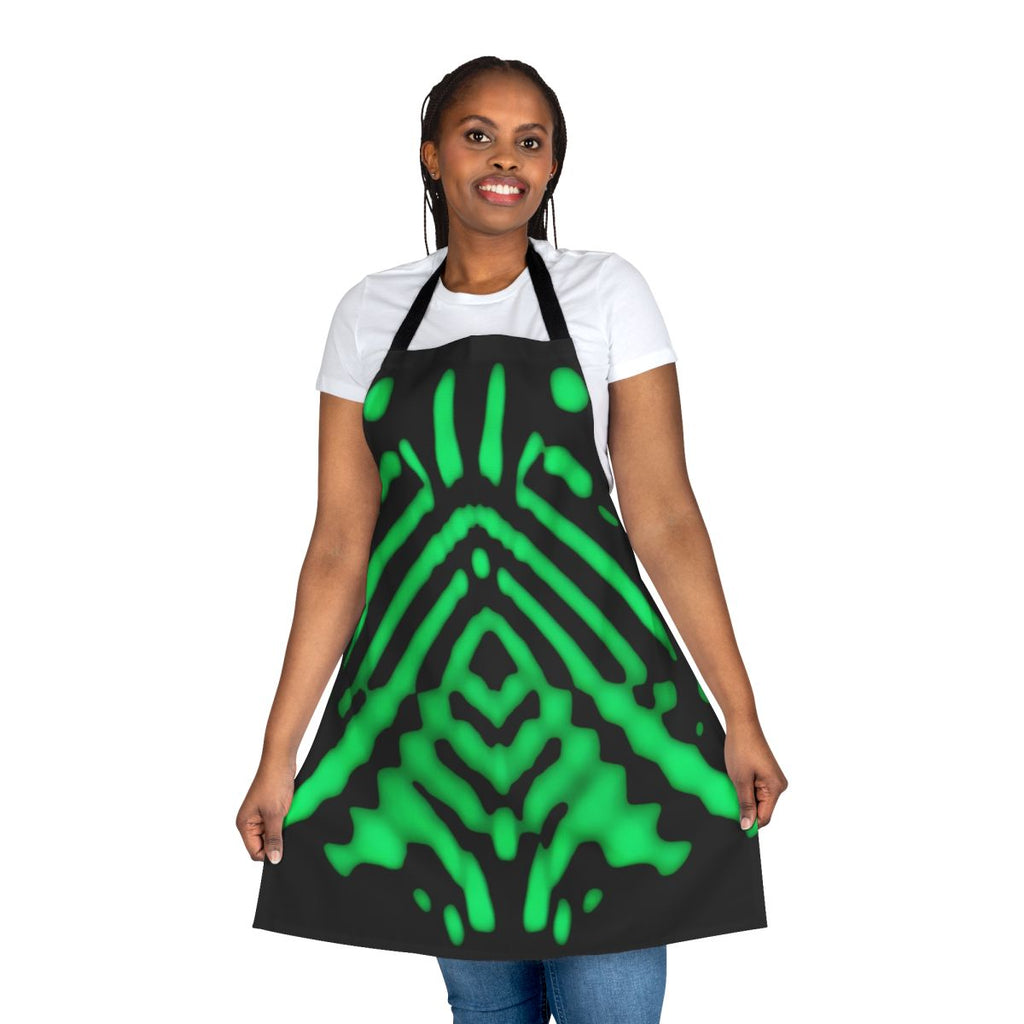 Emerald-Inspired Decorative Apron