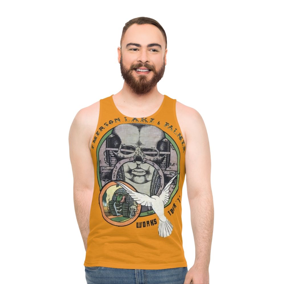 Emerson, Lake & Palmer 70s Vintage Redux Unisex Tank Top