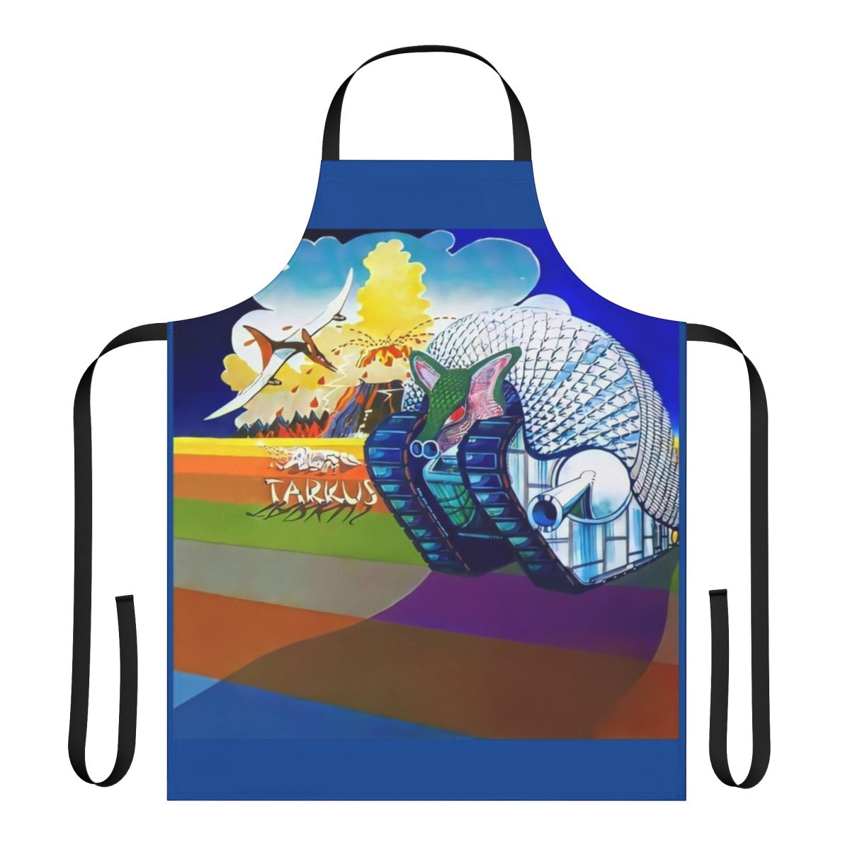 Emerson, Lake & Palmer inspired apron featuring album cover art
