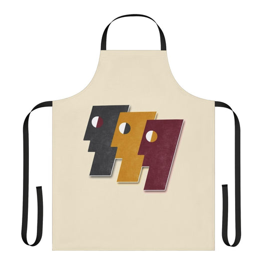 Emerson, Lake & Powell inspired kitchen apron with progressive rock music design