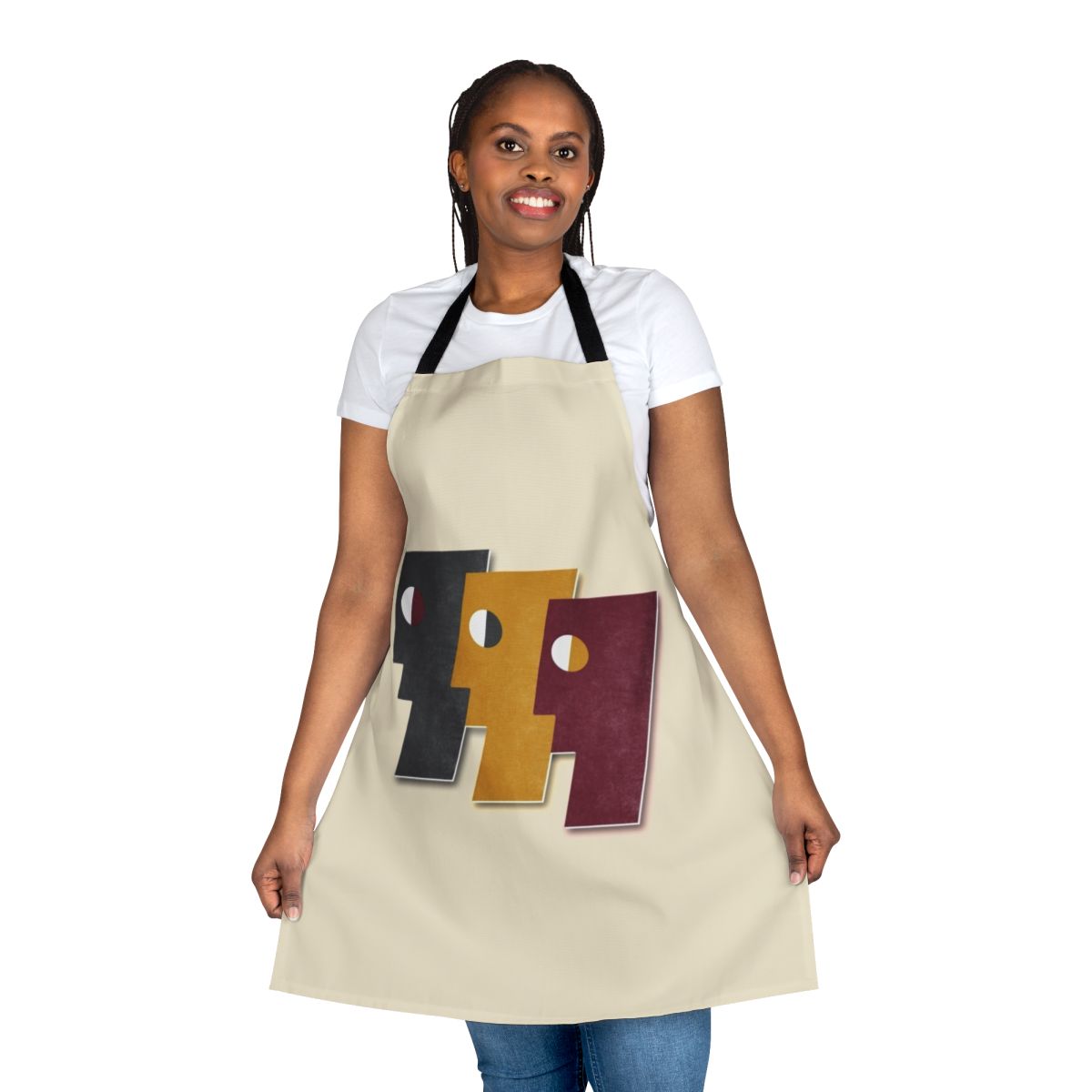 Emerson, Lake & Powell inspired kitchen apron with progressive rock music design