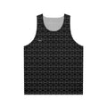 Emil and the Machines Unisex White Lines Tank Top