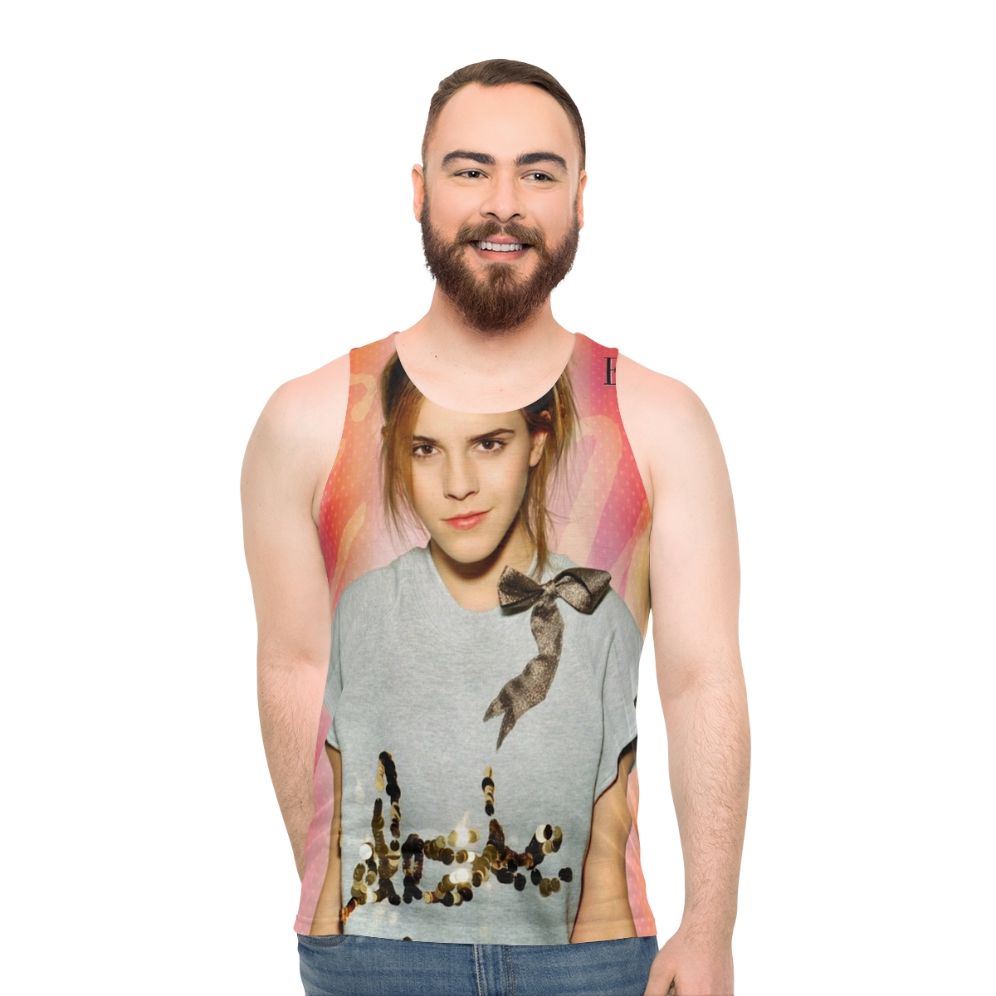 Emma Watson Unisex Tank Top