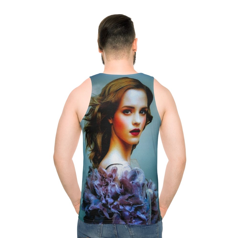 Emma Watson unisex tank top with "The Perks of Being a Wallflower" design