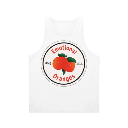 Emotional Oranges unisex 90s indie style tank top