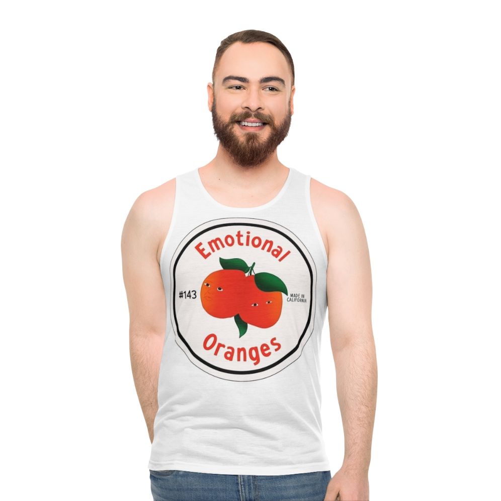 Emotional Oranges unisex 90s indie style tank top
