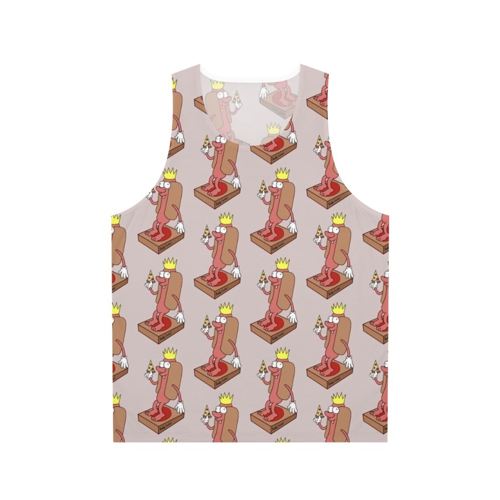 Emperor Weenie's Pizza Unisex Tank Top - Funny Quirky Foodie Apparel