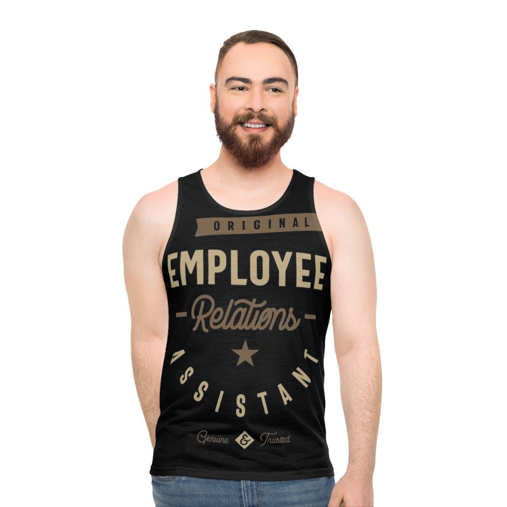 Employee Relations Assistant Unisex Tank Top