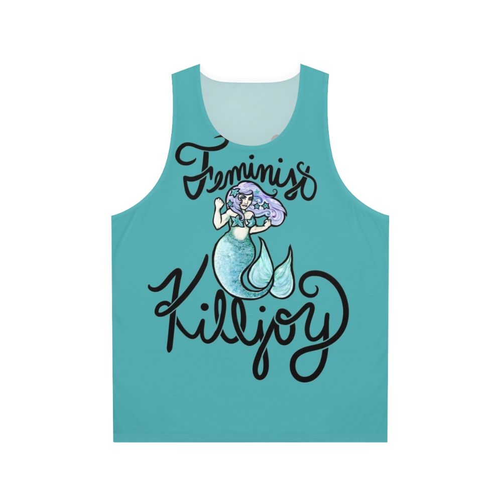 Feminist tank top with a feminist slogan