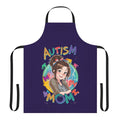 Autism Mom Apron featuring a superhero design and inspiring message
