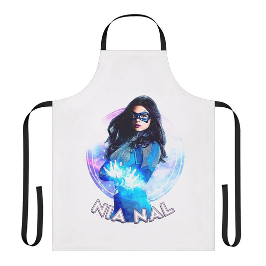 Nia Nal Inspired Apron - Empowering Superhero Design