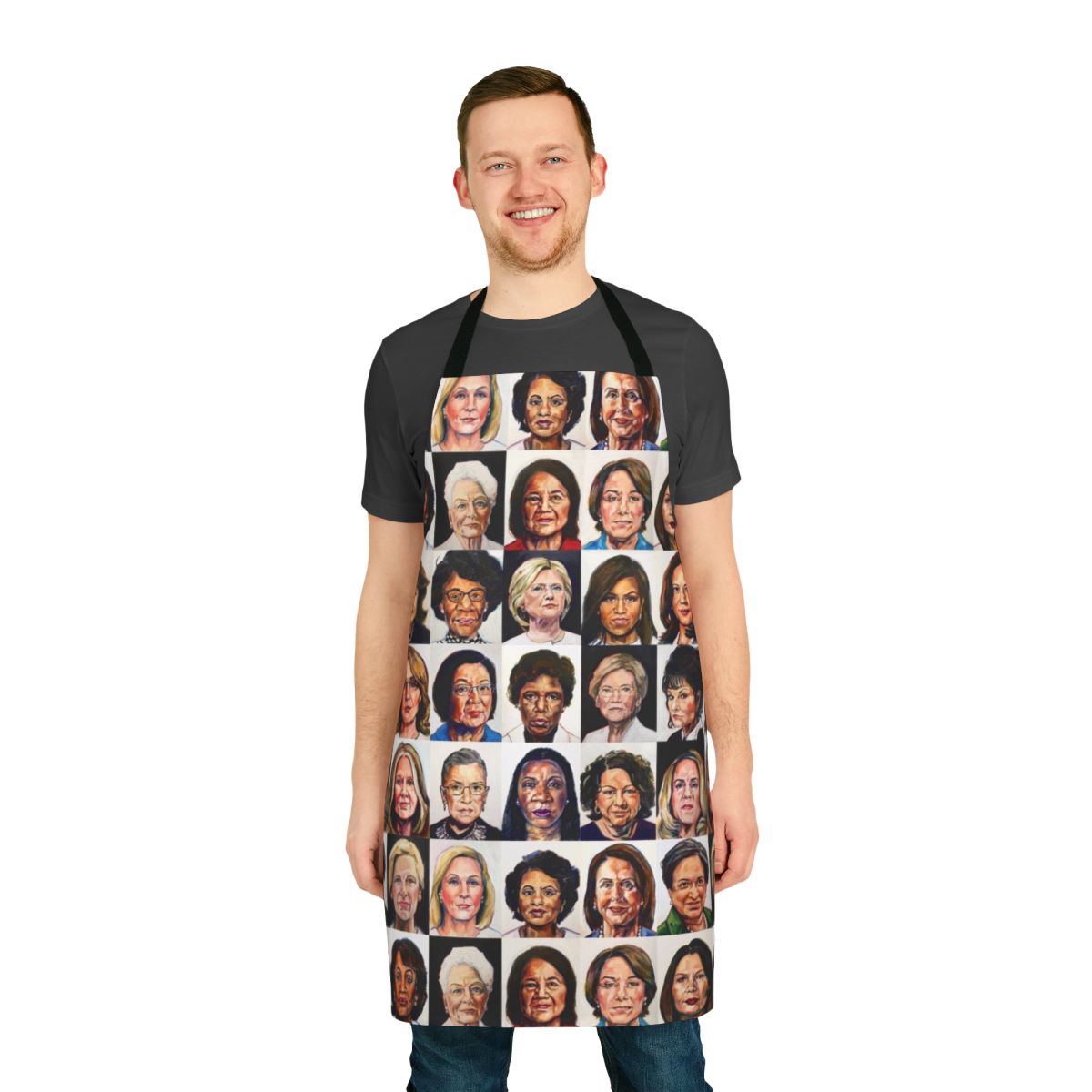 Sheroes Feminist Apron with Inspirational Design