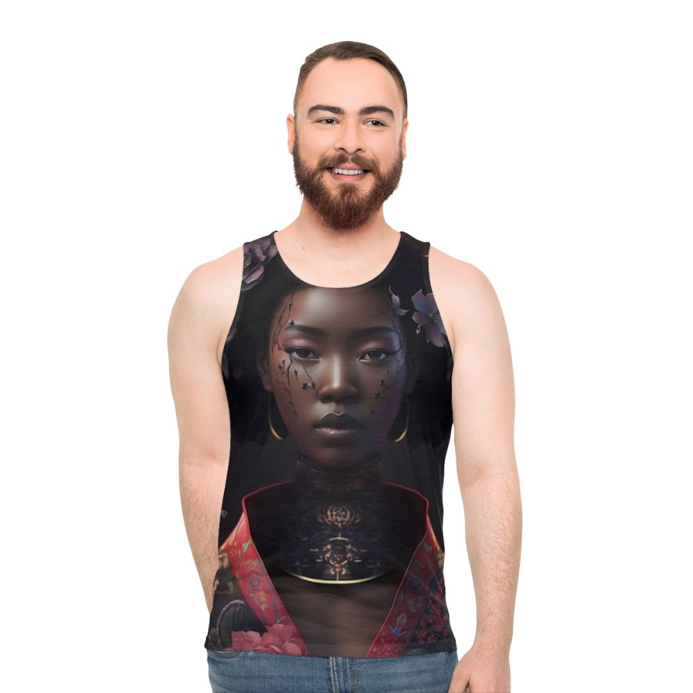 Empress of Hokkaido unisex tank top