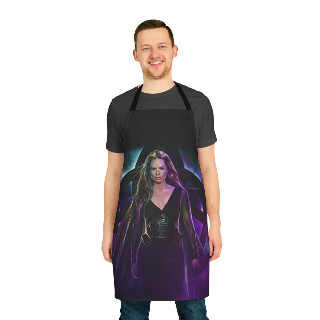 A mystical apron with a fantasy design, perfect for witches, cosplayers, and those who love the supernatural.