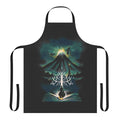 Artistic apron featuring a magical book cover design