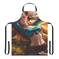 Enchanting elf fantasy-style apron for cosplay, gaming, and fantasy enthusiasts.