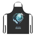 Enchanted fantasy apron featuring paladin relic design from Final Fantasy XIV