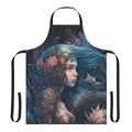 Apron featuring magical sea creatures and mythical ocean beasts