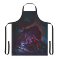 A colorful apron featuring the mystical and enchanting unicorn from the fantasy film 'The Last Unicorn'