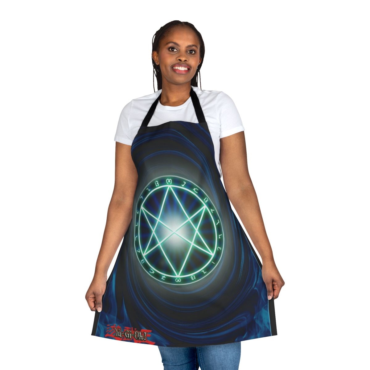 Yugioh inspired apron featuring the Seal of Orichalcos