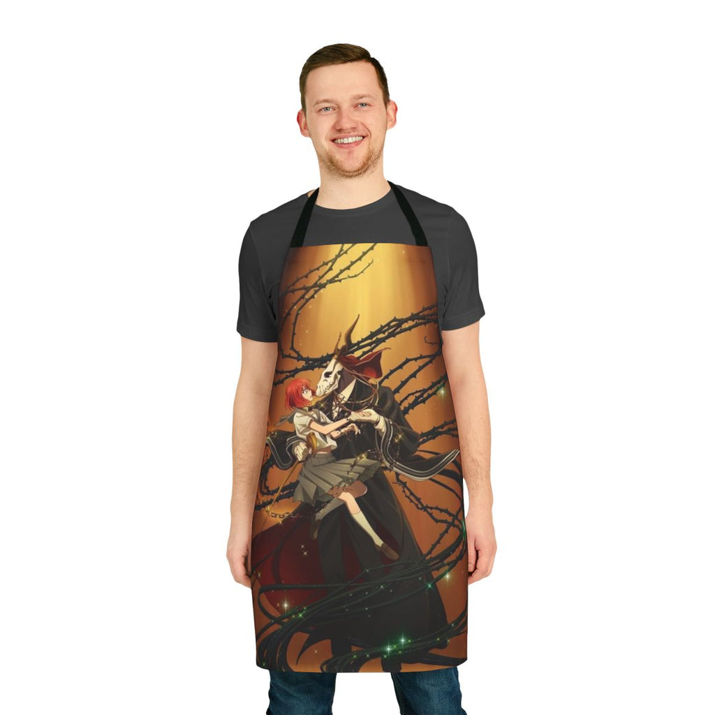 Apron featuring characters from the anime series "The Ancient Magus Bride"