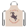 Black Phillip Witch Apron for Autumn and Fall Festivities