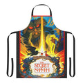 Apron featuring characters and imagery from the classic 1980s animated film The Secret of NIMH