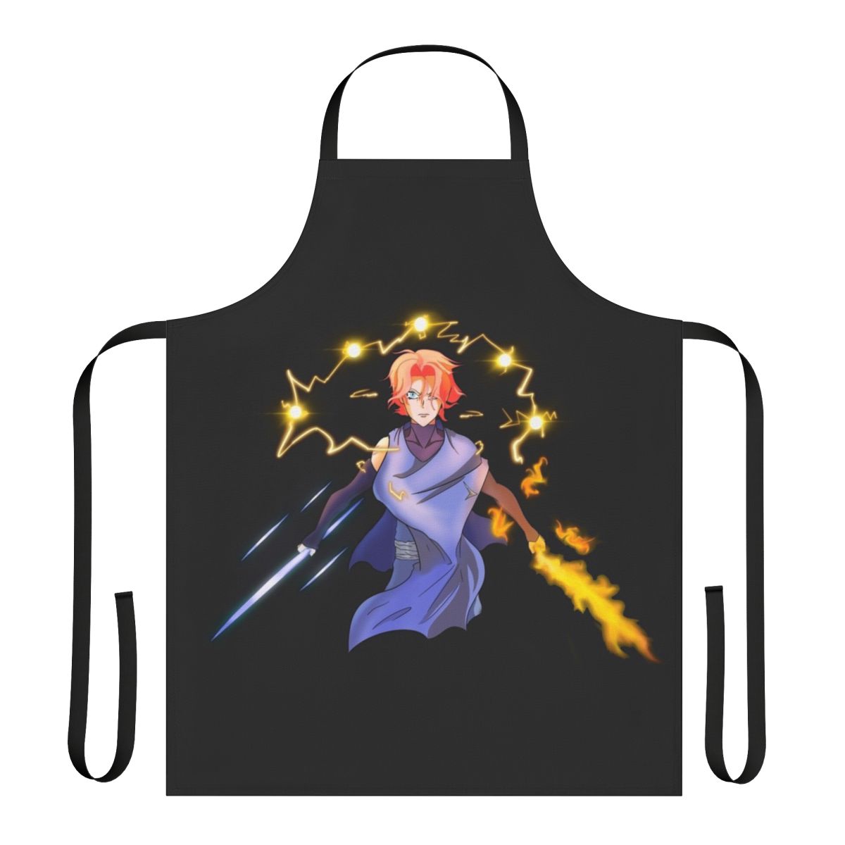 Sypha Belnades from Castlevania in a magical apron design