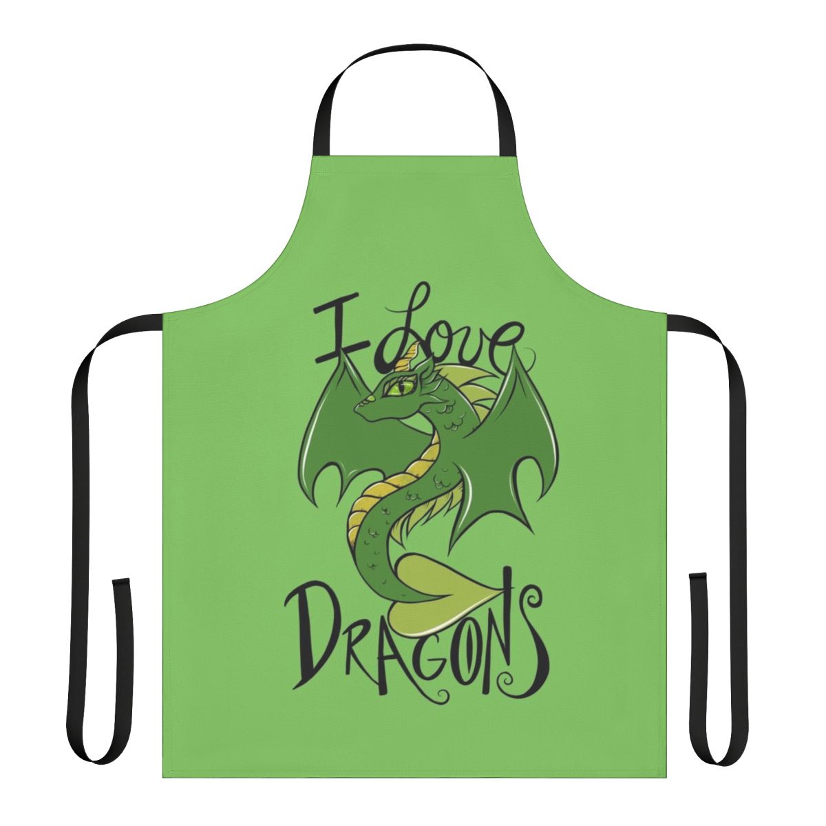 Whimsical dragon-themed apron for the fantasy enthusiast