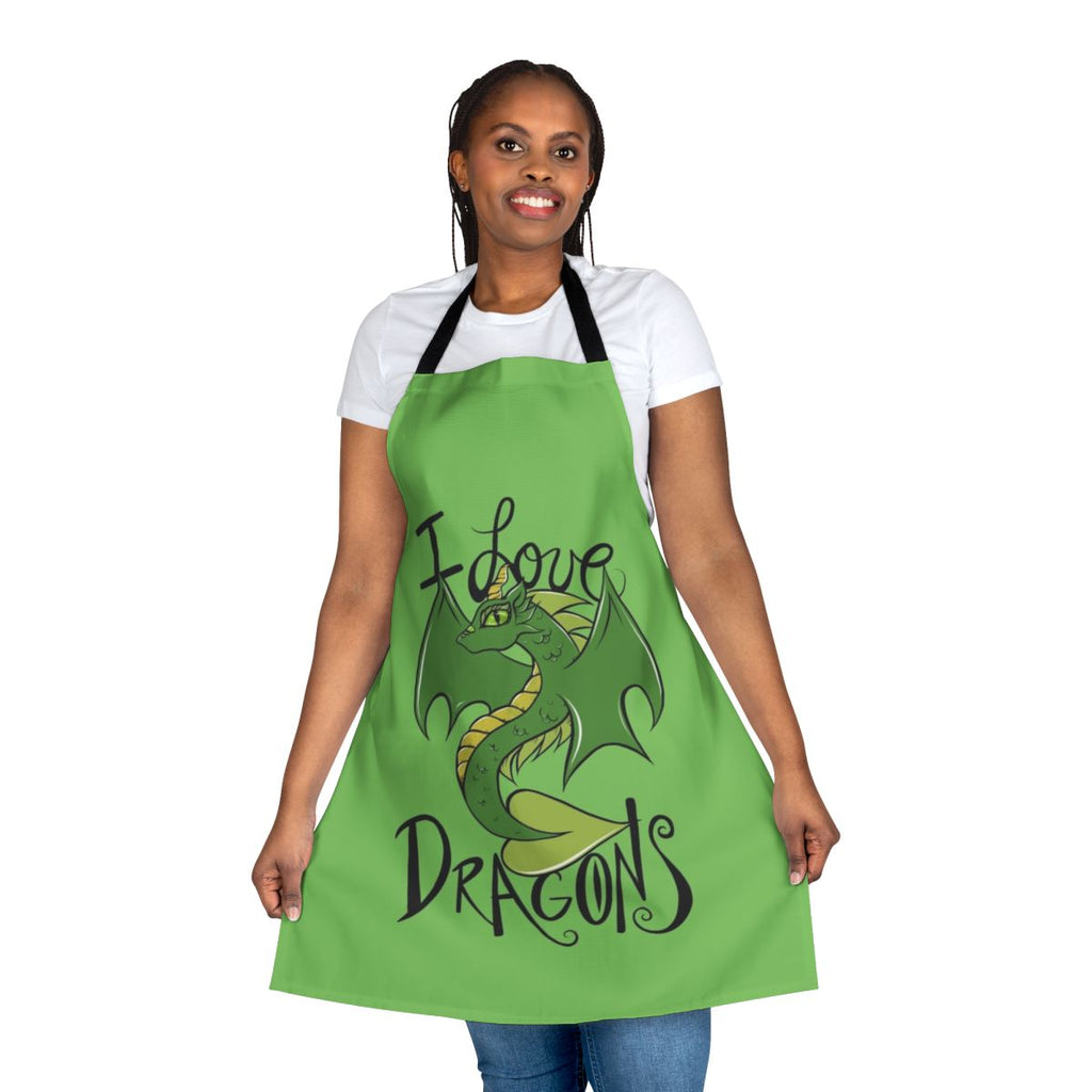 Whimsical dragon-themed apron for the fantasy enthusiast