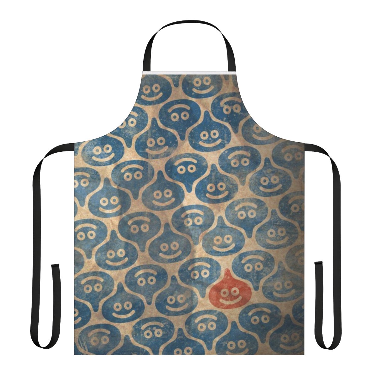 Vibrant apron featuring a dragon motif, perfect for fans of fantasy video games and anime.