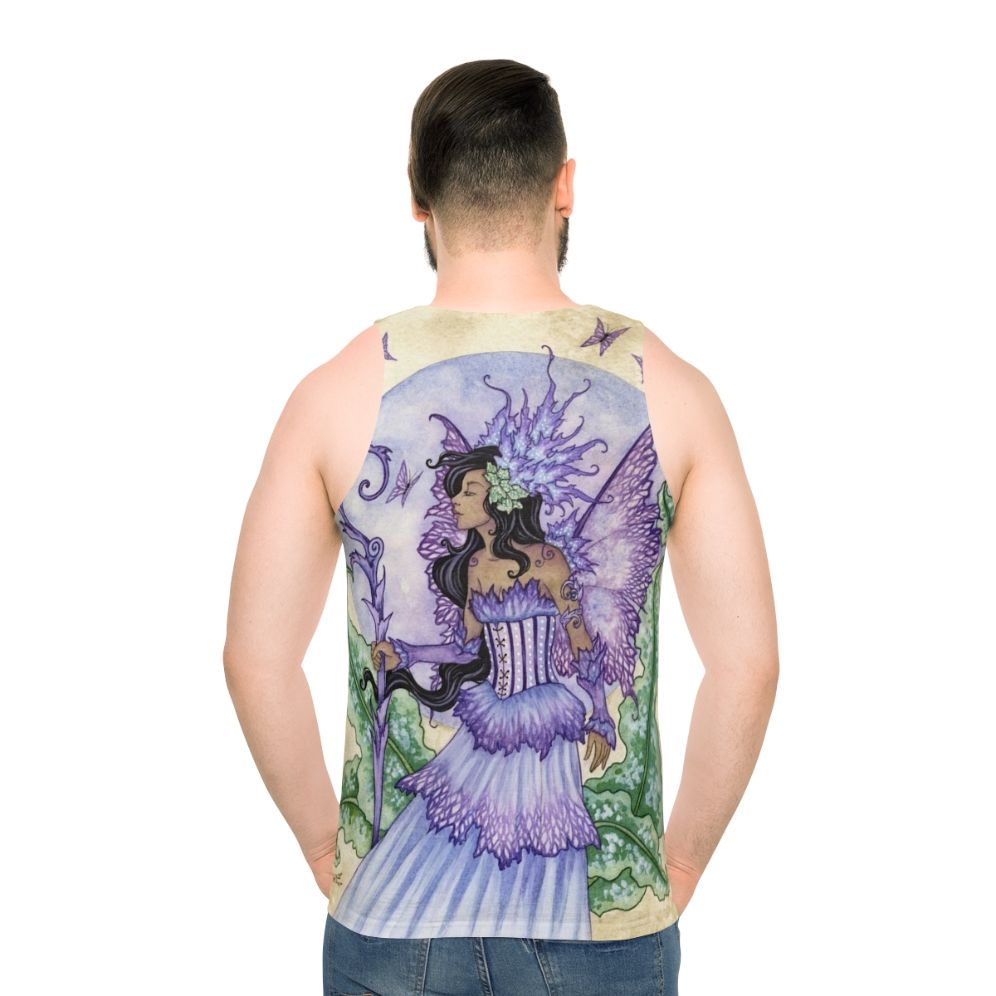 Fairy fantasy unisex tank top with butterfly design