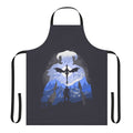A high-quality apron featuring the iconic Dragonborn logo and design from the beloved Elder Scrolls V: Skyrim video game.