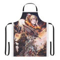 Stylish apron featuring iconic Final Fantasy characters and imagery