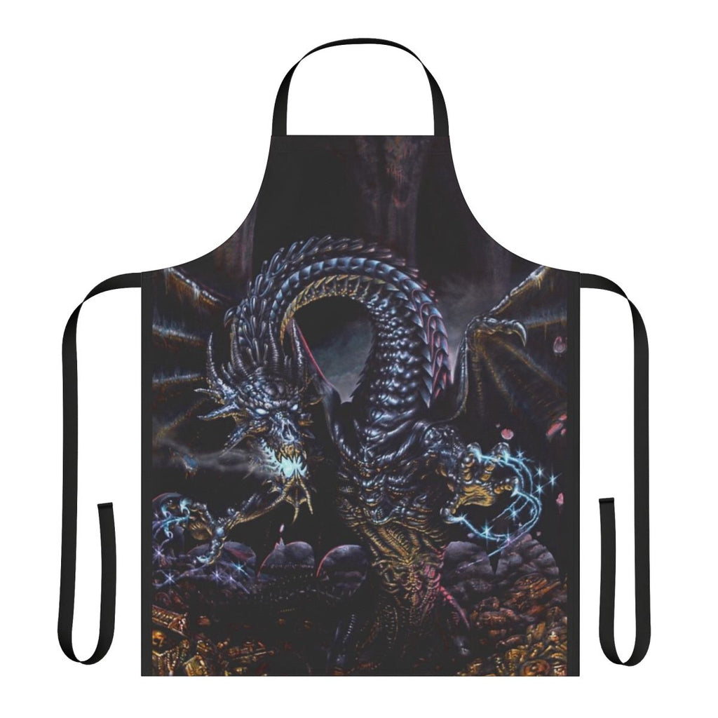 Apron featuring a powerful fantasy dragon design