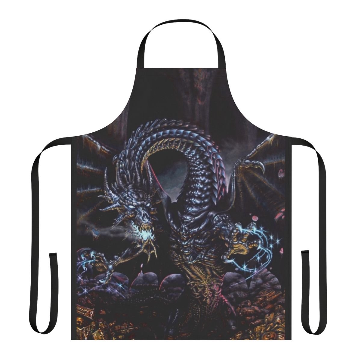 Apron featuring a powerful fantasy dragon design