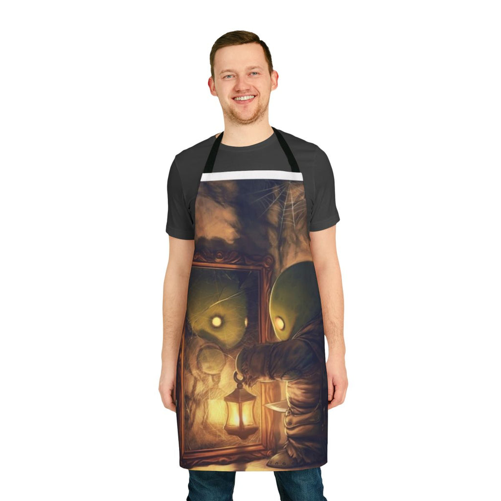 Tomberi-inspired apron with Final Fantasy-themed design