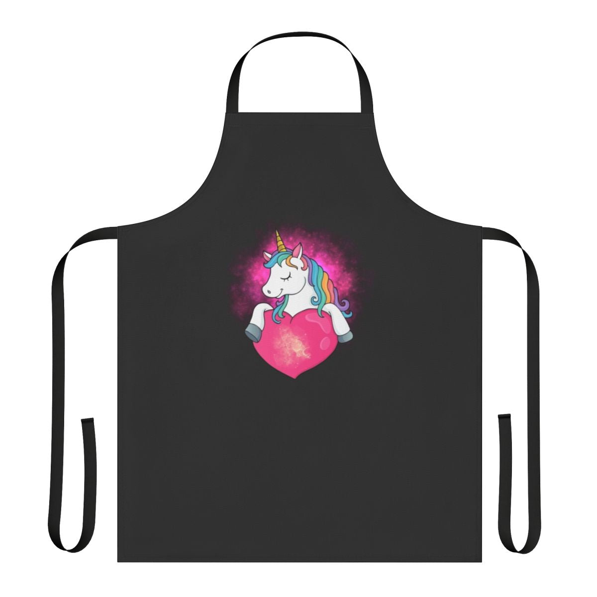 Apron featuring a stunning design with legendary animals, fantasy creatures like dragons and unicorns, and other mystical elements.