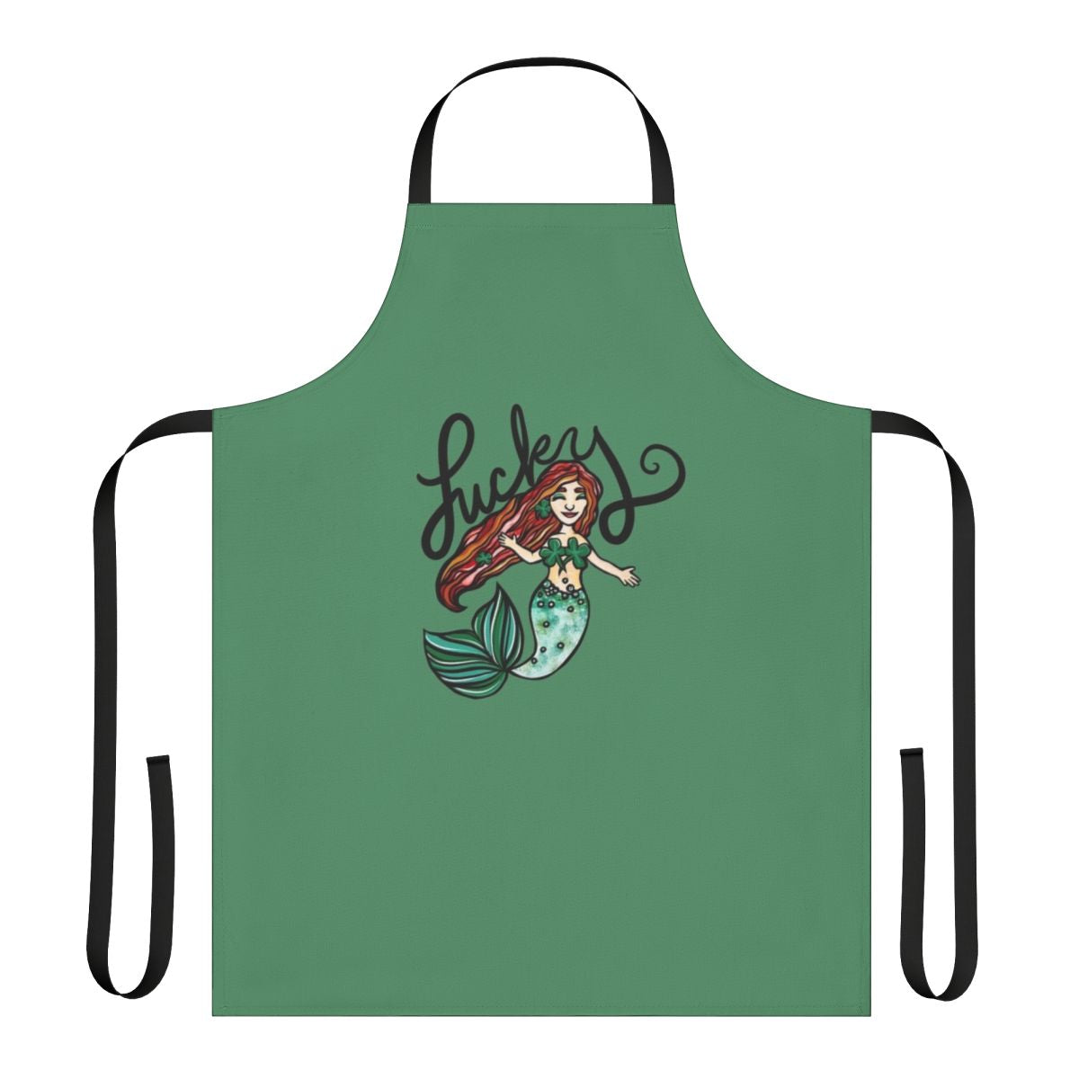 Magical mermaid-themed apron in a whimsical, charming design