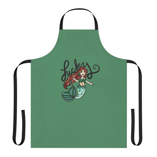 Magical mermaid-themed apron in a whimsical, charming design