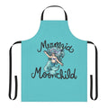 Mermaid Moonchild Apron with Crescent Moon Design