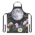 Midnight Garden Apron featuring a magical, celestial floral design
