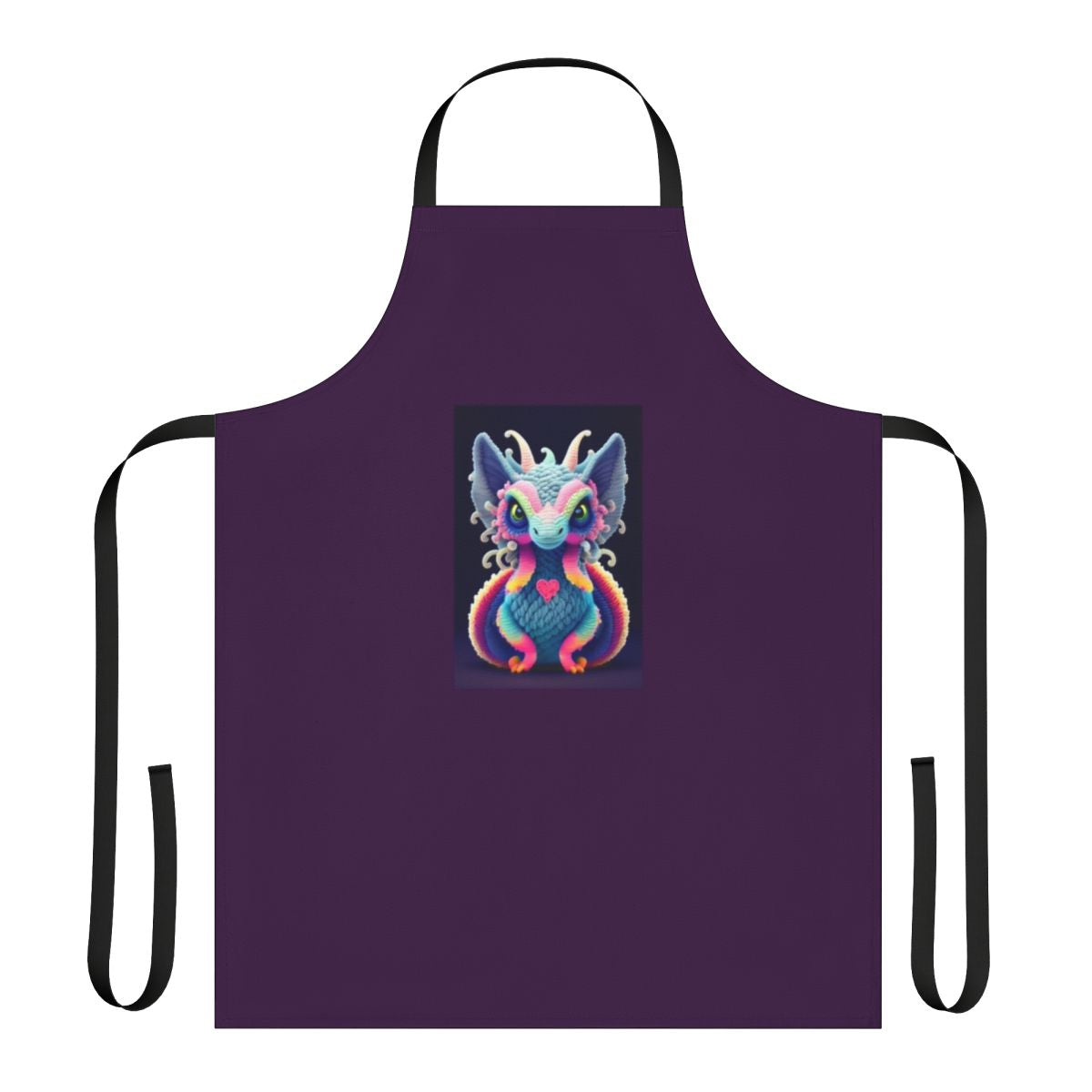 Apron featuring a vibrant, imaginative design of a legendary mythical creature from fantasy folklore