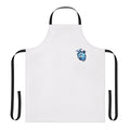 Apron featuring a beautiful ocean waves and anatomical heart design