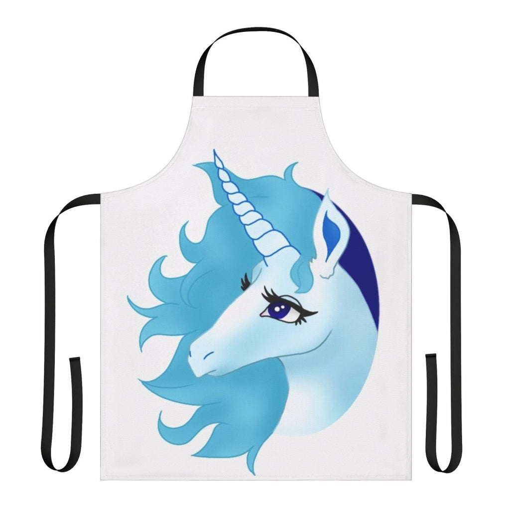 Whimsical apron featuring a magical unicorn from the beloved fantasy film "The Last Unicorn"